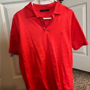 Louis Vuitton Vibrant Red Polo Shirt